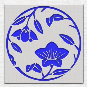 Flowers Stencil - Art and Wall Stencil - Image 3