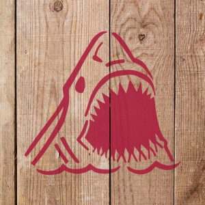 Shark Stencil - Art and Wall Stencil - Image 4