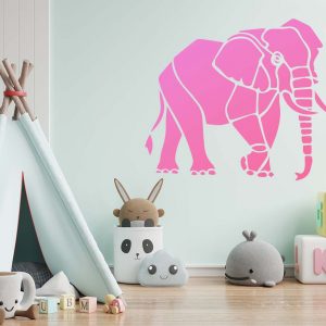 Elephant Stencil - Art and Wall Stencil - Image 5