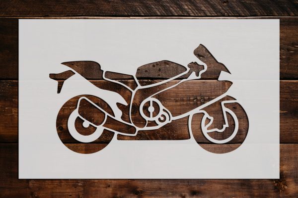 Motorcycle Stencil Art And Wall Stencil Stencil Giant   261 Scaled 600x400 