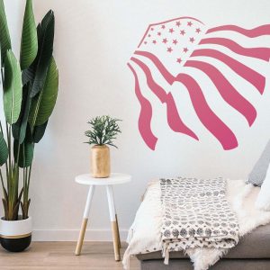 American Flag Stencil - Art and Wall Stencil - Image 3