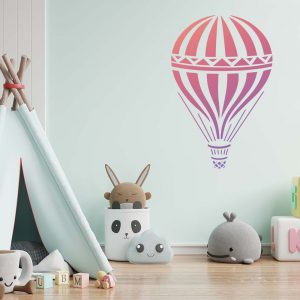 Hot Air Balloon Stencil - Art and Wall Stencil - Image 6