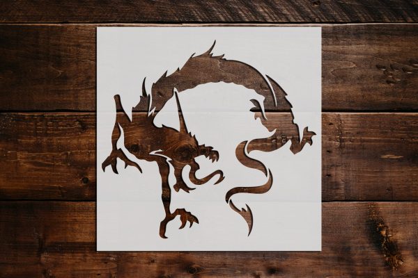 Dragon Stencil - Art and Wall Stencil - Stencil Giant