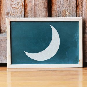 Crescent Moon Stencil - Art and Wall Stencil - Image 4