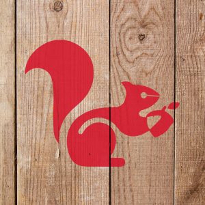 Squirrel Stencil - Art and Wall Stencil - Image 6