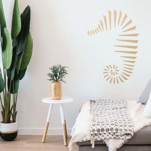 Seahorse Stencil - Art and Wall Stencil - Image 5