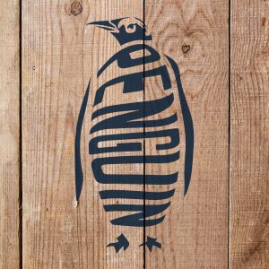 Penguin Stencil - Art and Wall Stencil - Image 4