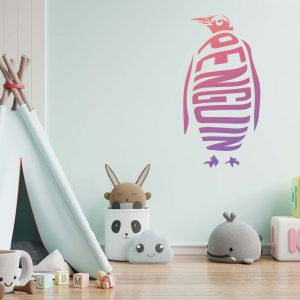 Penguin Stencil - Art and Wall Stencil - Image 5