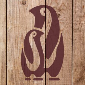 Penguins Stencil - Art and Wall Stencil - Image 4