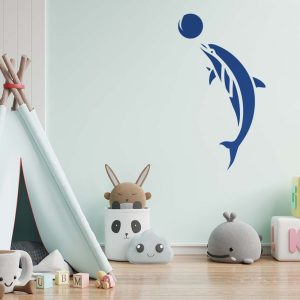 Dolphin Stencil - Art and Wall Stencil - Image 5