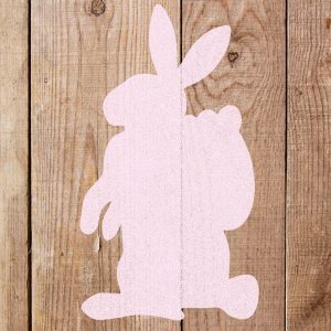 Easter Bunny Stencil - Art and Wall Stencil - Image 3