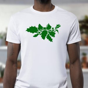 Holly and Bow Stencil - Art and Wall Stencil - Image 3