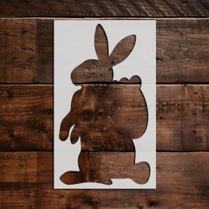 Easter Stencils for Painting on Wood Slice, 20 Pcs Reusable Stencil Set  Including Bunny Eggs Happy Easter for Easter Party Decorations, Easter  Gifts