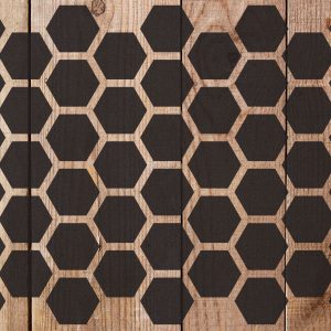 Honeycomb, Geometric Stencil - Art and Wall Stencil - Image 4