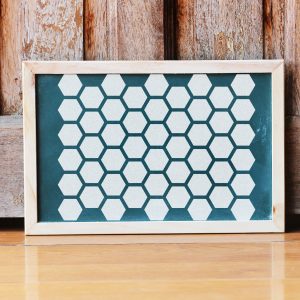 Honeycomb, Geometric Stencil - Art and Wall Stencil - Image 5
