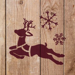 Reindeer Stencils