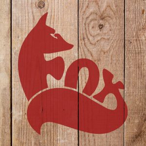 Fox Stencil - Art and Wall Stencil - Image 5