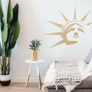 Statue of Liberty Head Stencil - Art and Wall Stencil - Image 5