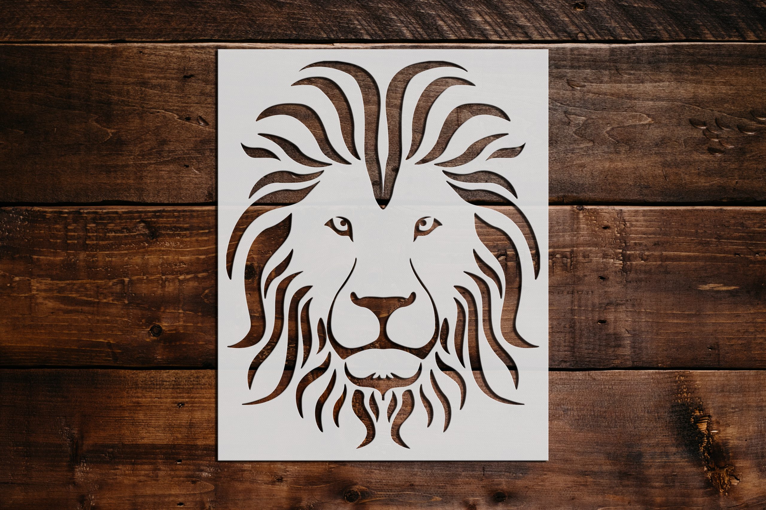 Lion Stencil Art and Wall Stencil Stencil Giant