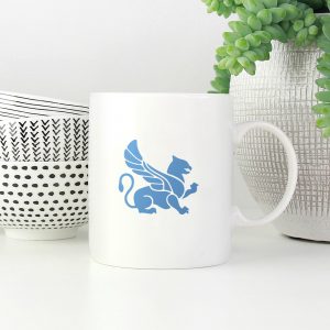 Winged Gryphon Stencil - Art and Wall Stencil - Image 5