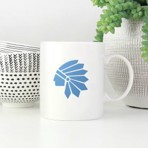 Native American Headdress Stencil - Art and Wall Stencil - Image 5