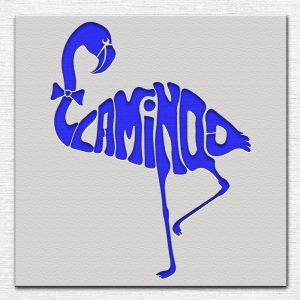 Flamingo Stencil - Art and Wall Stencil - Image 3