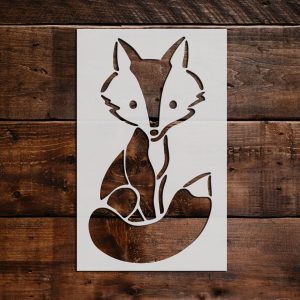 Tanglewood Forest Stencil Wall Stenciling Large Stencil for Painting Walls  Animal Stencils Woodland Nursery Ideas Wall Stencils 