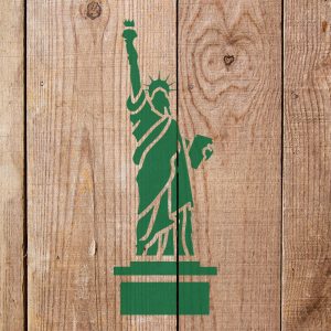 Statue of Liberty Stencil - Art and Wall Stencil - Image 4