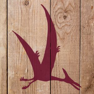 Pterodactyl Stencil - Art and Wall Stencil - Image 4