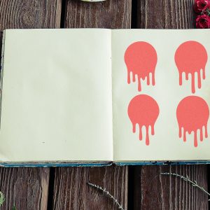 Paint Drips, Oozing Balls Stencil - Art and Wall Stencil - Image 4