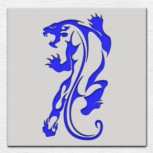 Creature Stencil - Art and Wall Stencil - Image 4