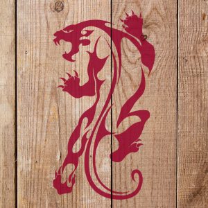 Creature Stencil - Art and Wall Stencil - Image 3