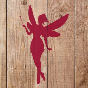 Fairy Stencil - Art and Wall Stencil - Image 3