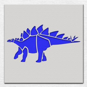 Dinosaur Stencil - Art and Wall Stencil - Image 3