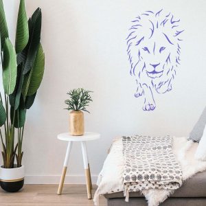 Lion Stencil - Art and Wall Stencil - Image 5