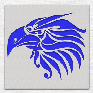 Bird Stencil - Art and Wall Stencil - Image 3