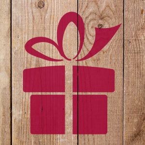 Present Gift Box Stencil - Art and Wall Stencil - Image 4