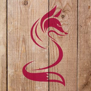 Fox Stencil - Art and Wall Stencil - Image 4