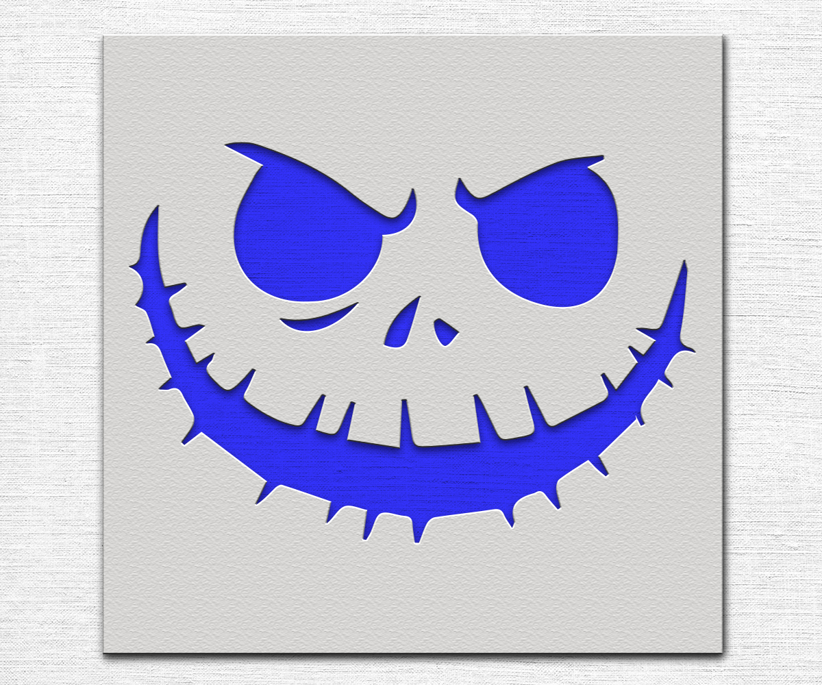 Scary Face Stencil Art And Wall Stencil Stencil Giant   352 1 