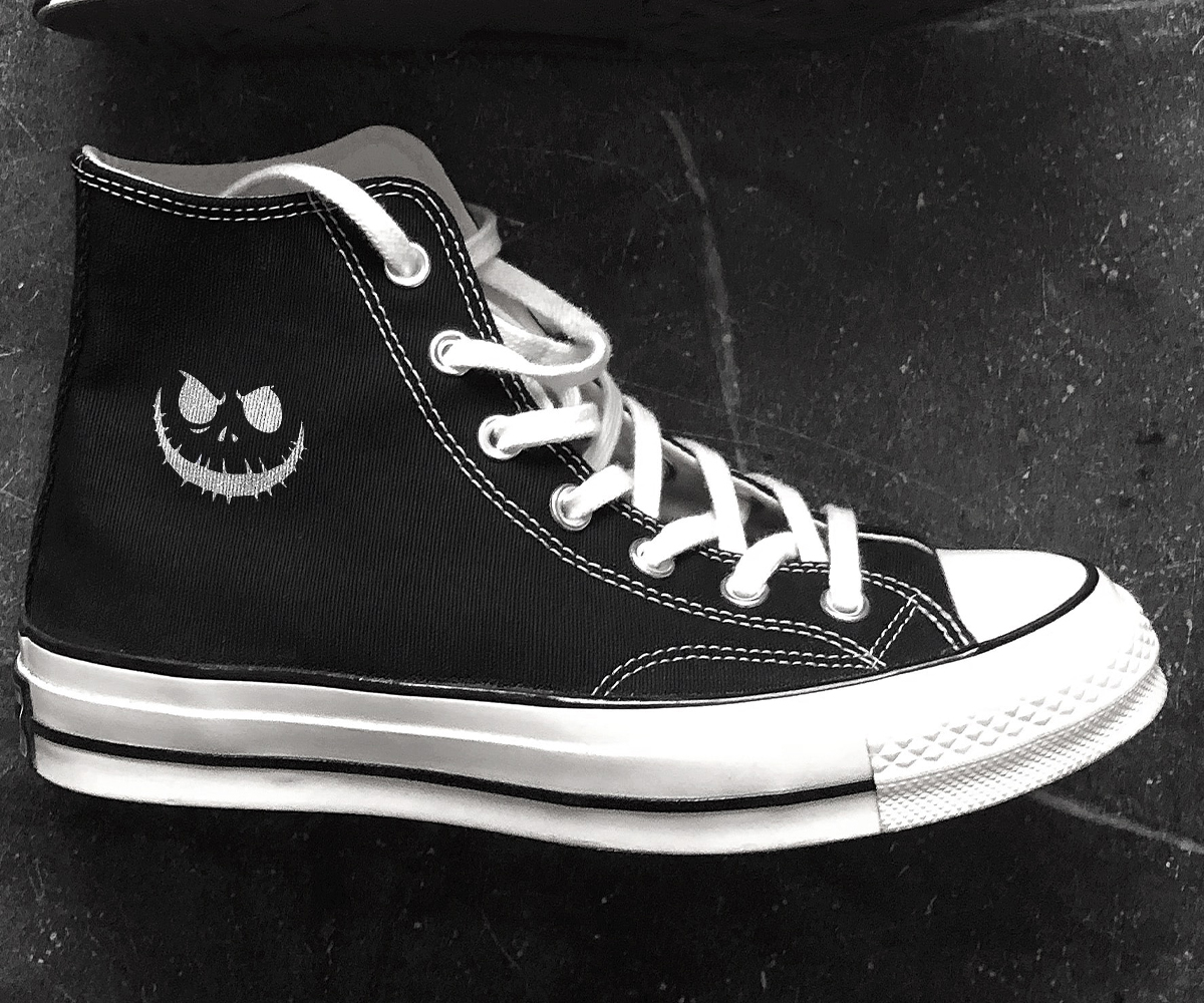 Scary Face Stencil - Art and Wall Stencil - Stencil Giant