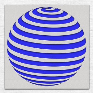 Sphere Design Stencil - Art and Wall Stencil - Image 3