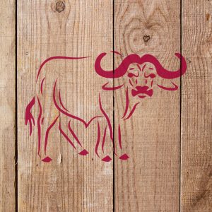 Ox Stencil - Art and Wall Stencil - Image 4