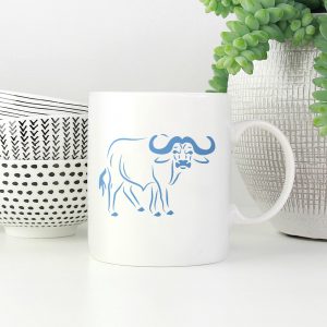 Ox Stencil - Art and Wall Stencil - Image 6