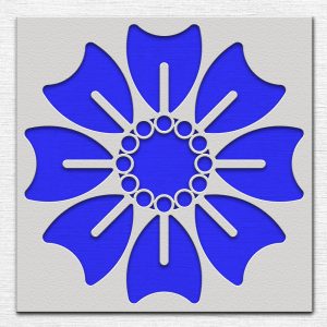 Flower Stencil - Art and Wall Stencil - Image 3