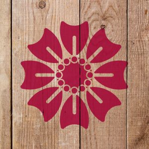 Flower Stencil - Art and Wall Stencil - Image 4