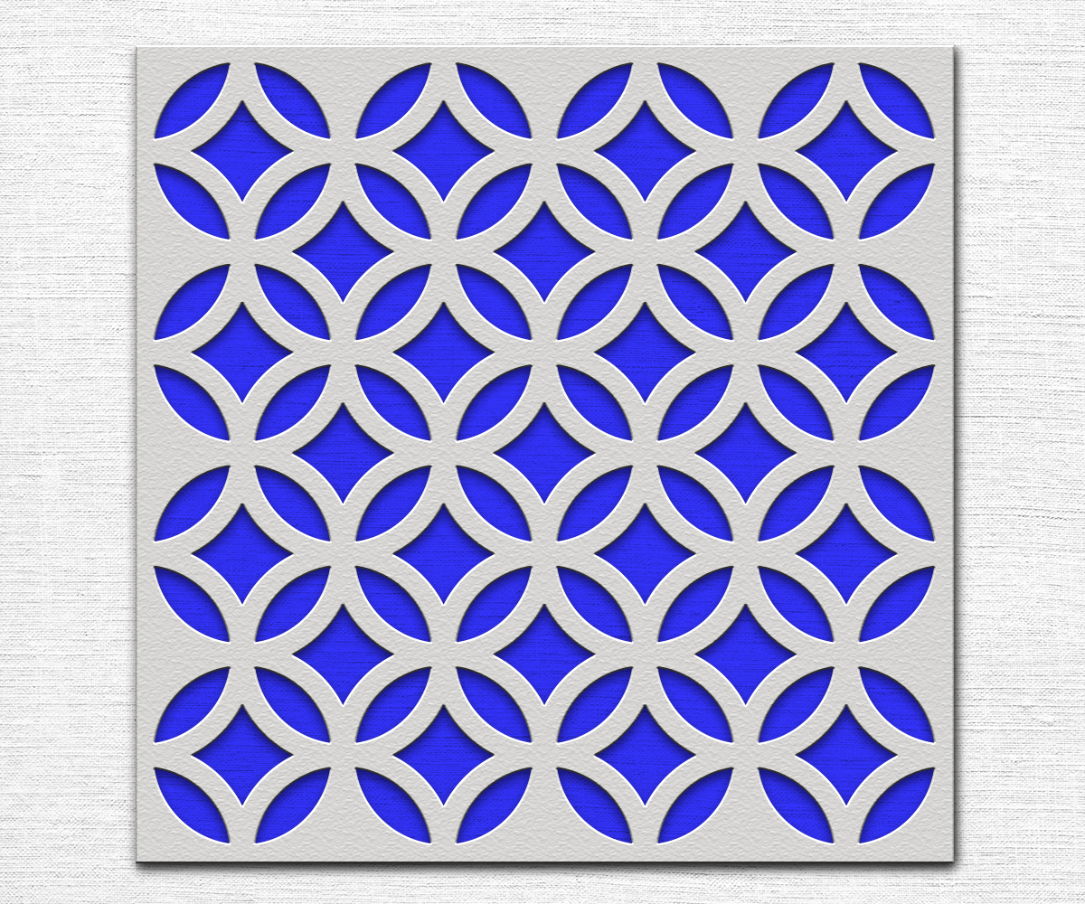 Geometric Circles Stencil Art and Wall Stencil Stencil Giant