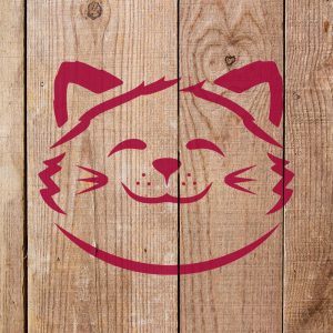 Cat Head Stencil - Art and Wall Stencil - Image 4