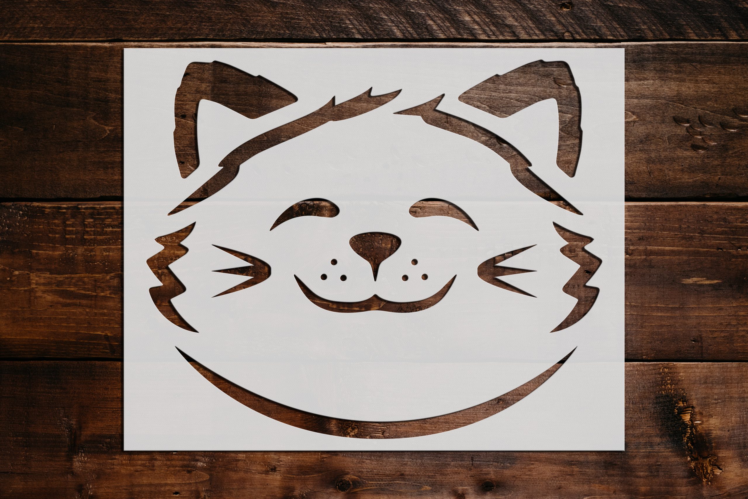 Cat Head Stencil - Art and Wall Stencil - Stencil Giant