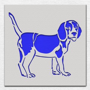 PEKINGESE 350 micron Mylar not Hobby stuff #DOGS089 Dog Stencil 