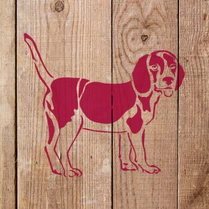 Dog Stencil - Art and Wall Stencil - Image 4
